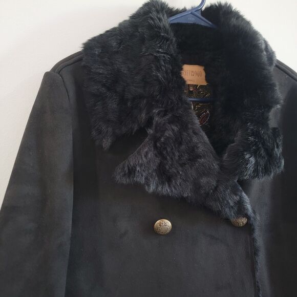Driftwood Womens Jacket Size Small Embroidered Pheobe Buffay Boho Penny Lane - Picture 4 of 9